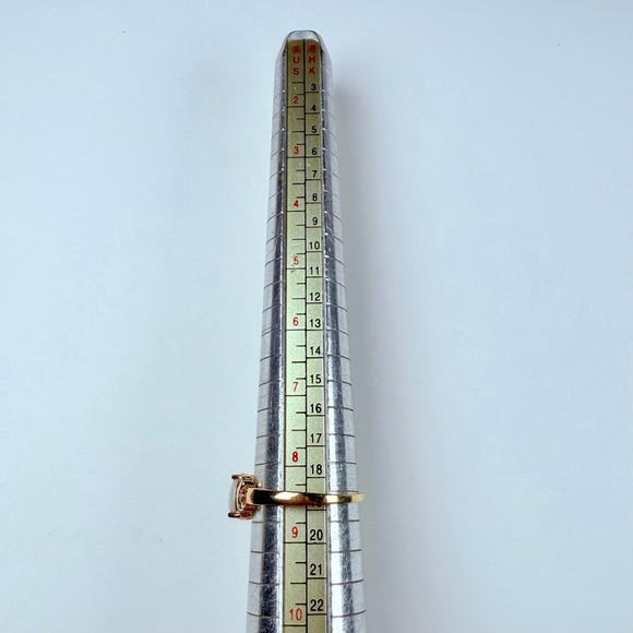 Estate Alwand Vahan 10K Solid Yellow Gold .50 CT Opal & Diamond Vintage Ring - Picture 10 of 11